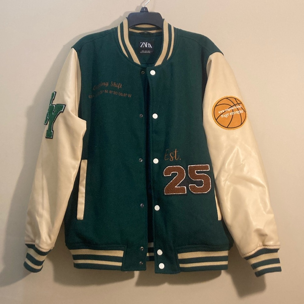 Vintage Zara Varsity Letterman’s Jacket